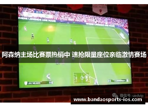 阿森纳主场比赛票热销中 速抢限量座位亲临激情赛场